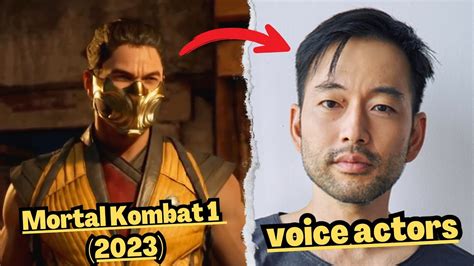 mortal kombat 1 voice actors|mortal kombat 1 game actors.